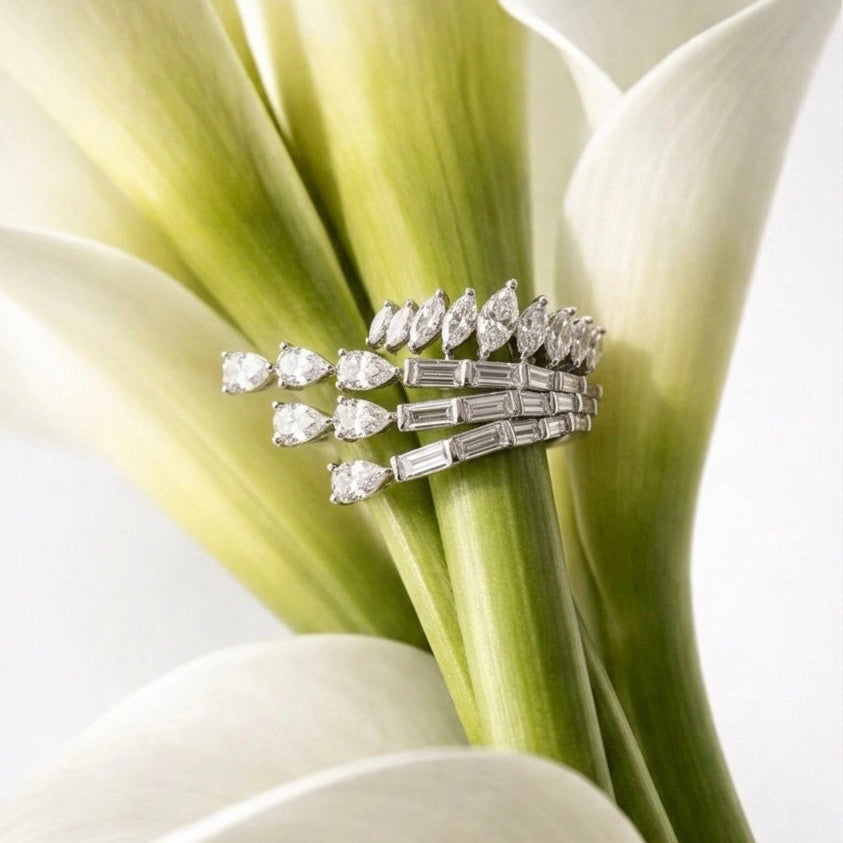 PRISM FEATHER RING